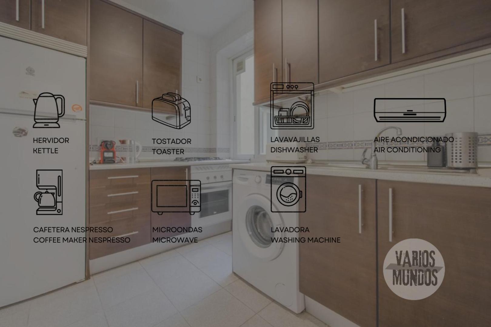 Classic Apt 7Pax En La Latina-Centro De מדריד מראה חיצוני תמונה