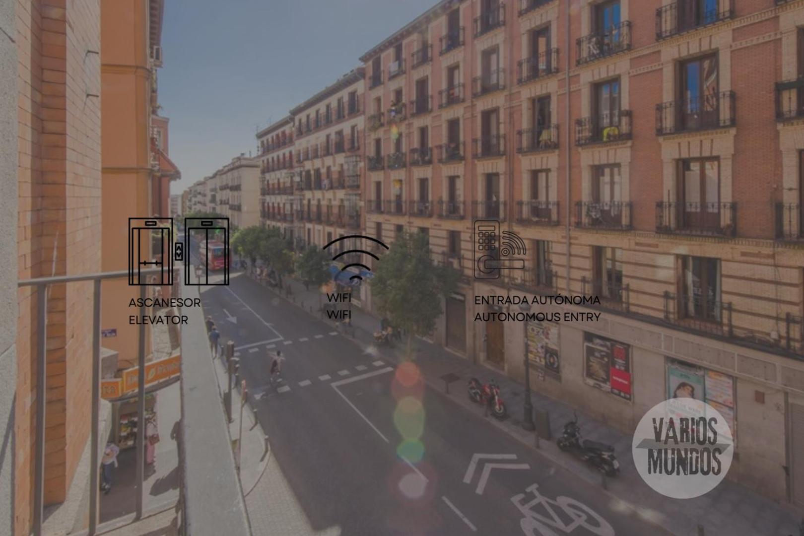 Classic Apt 7Pax En La Latina-Centro De מדריד מראה חיצוני תמונה