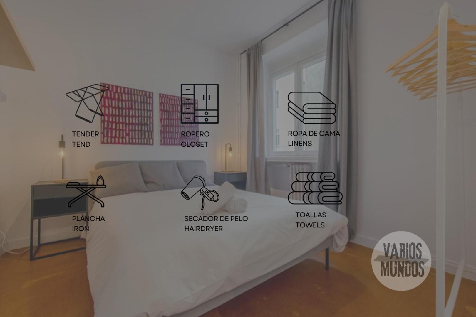 Classic Apt 7Pax En La Latina-Centro De מדריד מראה חיצוני תמונה